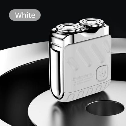 💥Hot Sale🔥Portable Rotary Dual Ring Electric Shaver