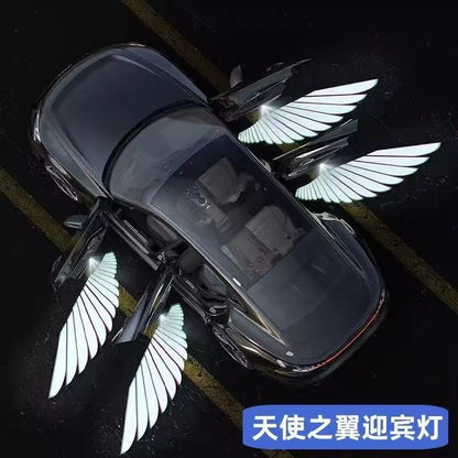 LED Light Car Angel Wings