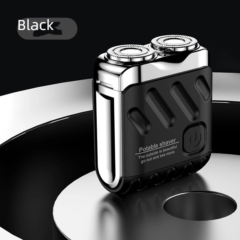 💥Hot Sale🔥Portable Rotary Dual Ring Electric Shaver