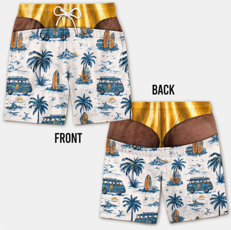 🔥🥳40K+ SOLD!😂Funny Patriotic Men’s Swim Trunks