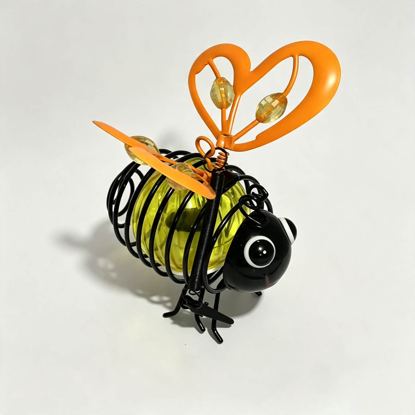 🔥 Limited-Time 50% OFF | Hanging Solar Bee Light – Warm Amber Glow for Garden Nights 🐝✨