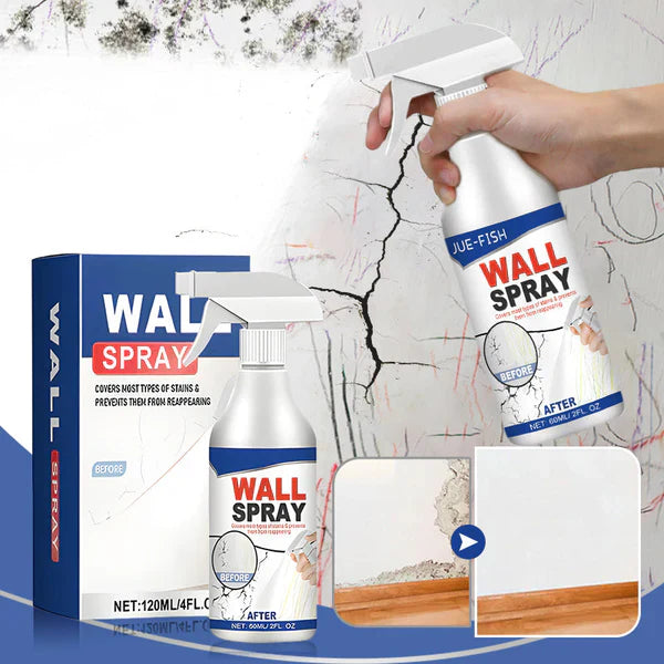 🏠 Magic Wall Repair Spray – Instantly Cover Stains, Scuffs & Wall Imperfections
