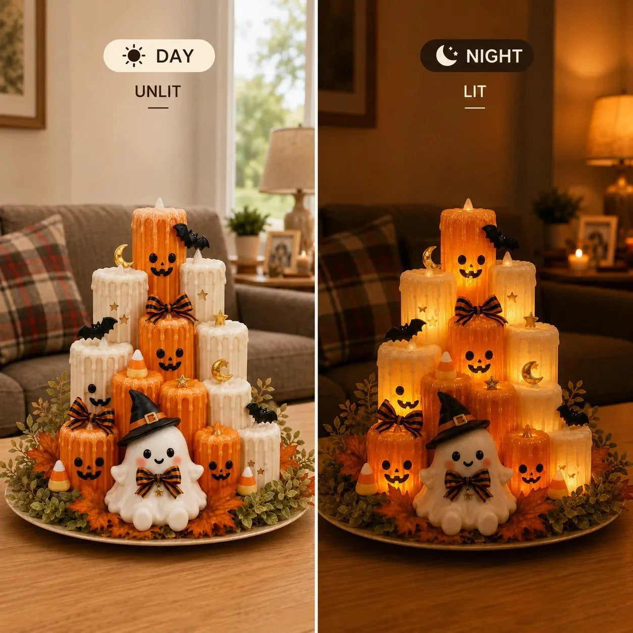 👻HOT SALE 50% OFF🎃🕯️Pumpkin Electronic Candle Light