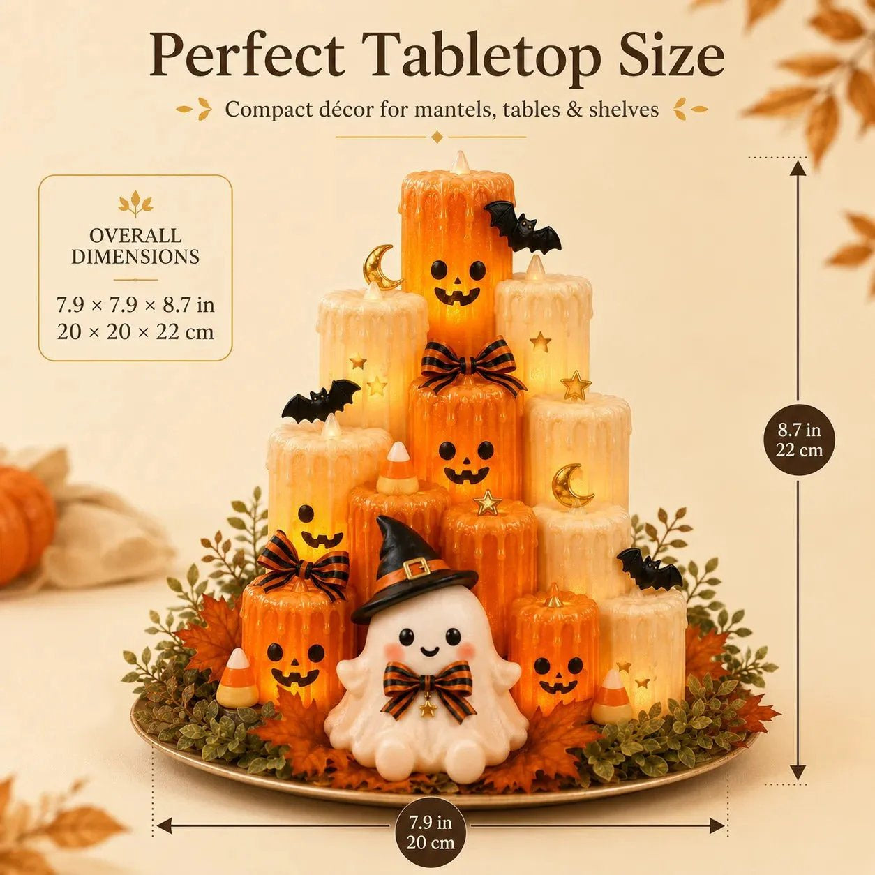 👻HOT SALE 50% OFF🎃🕯️Pumpkin Electronic Candle Light