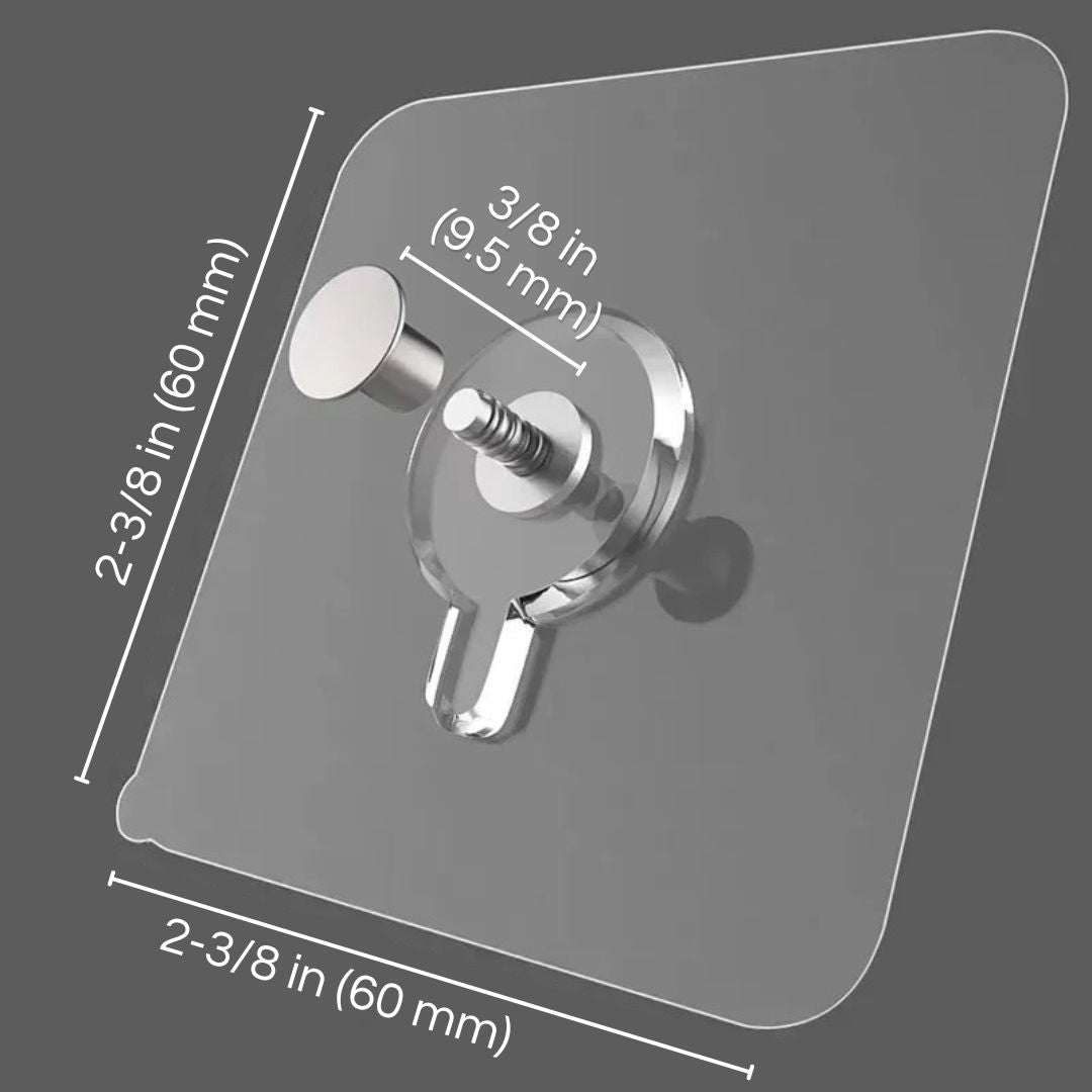 🔥 Limited-Time Deal — No-Drill Transparent Wall Hook✨