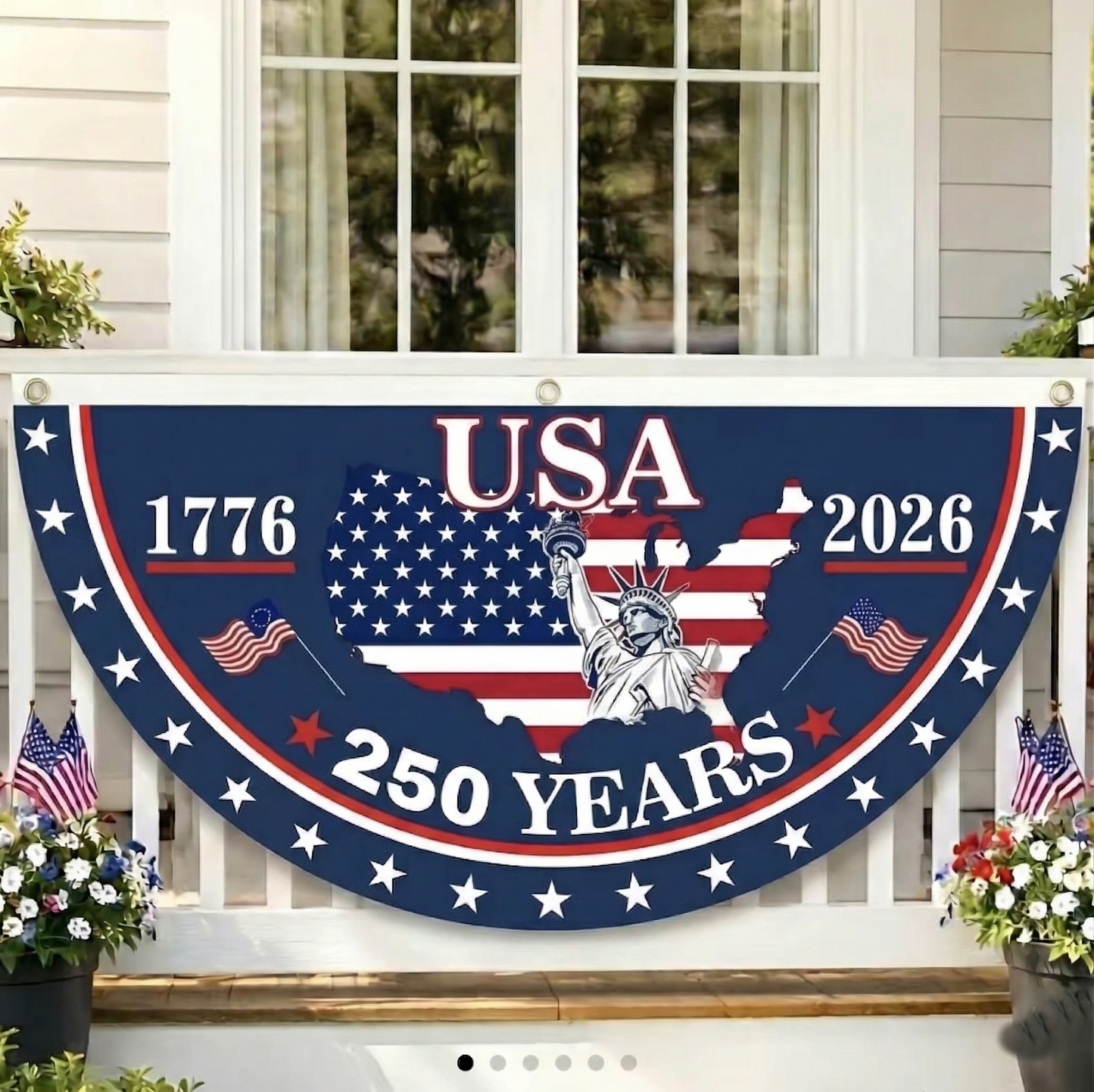 🦅🎆 Patriotic Best Seller  USA 250th Anniversary Flag Banner – Honor the American Spirit
