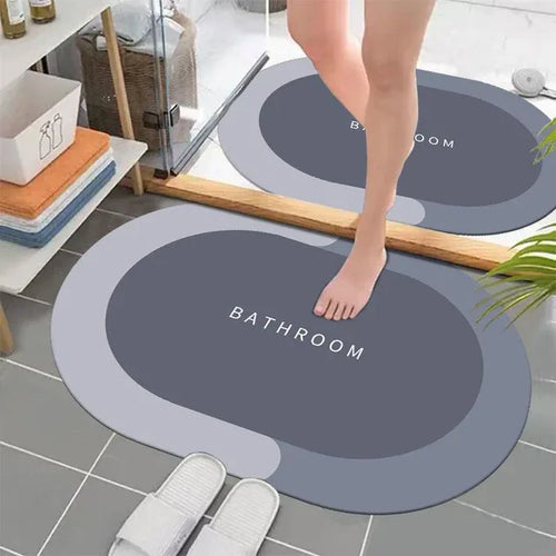 🔥Buy 2 Get 1 Free!💧 Super Absorbent Bathroom Floor Mat