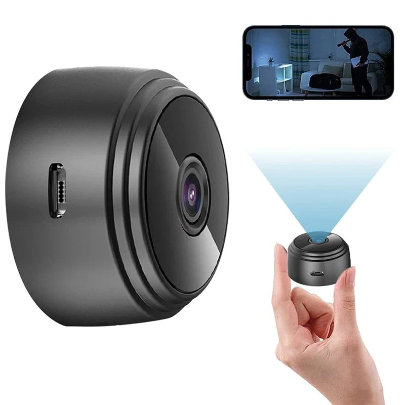 🔥 Hot Sale📷 Mini WiFi Security Camera — 1080P HD with Magnetic Mount