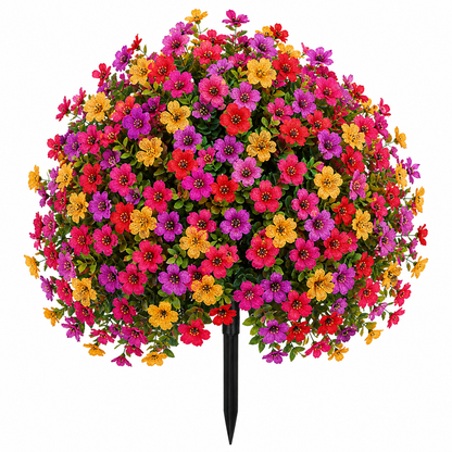 🔥 Best Seller🌸 🌿 UV-Resistant & Waterproof Artificial Daisy & Eucalyptus Stakes – Indoor & Outdoor Floral Decor