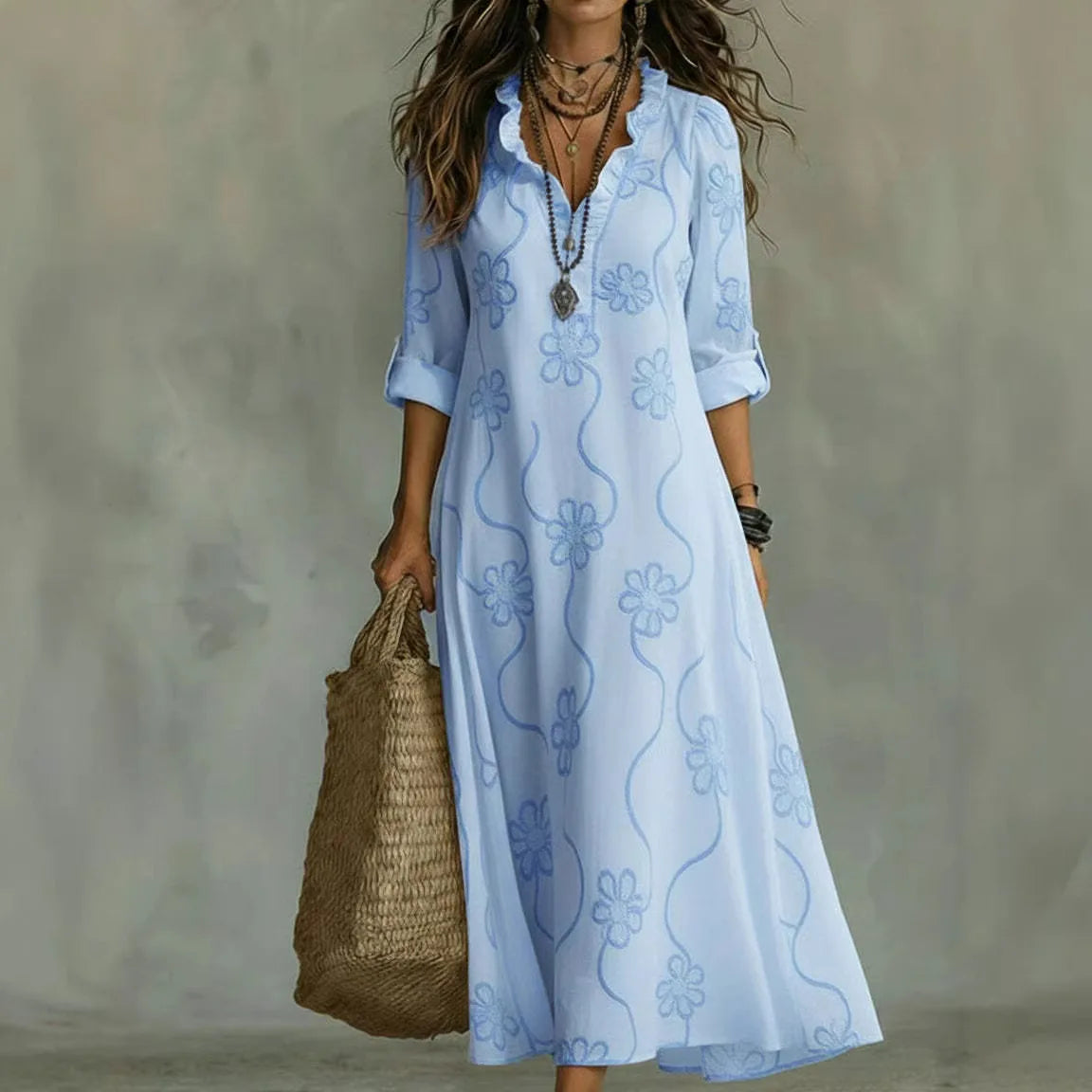 🔥Hot Sale |Effortless Elegance in One Timeless Dress 🌿