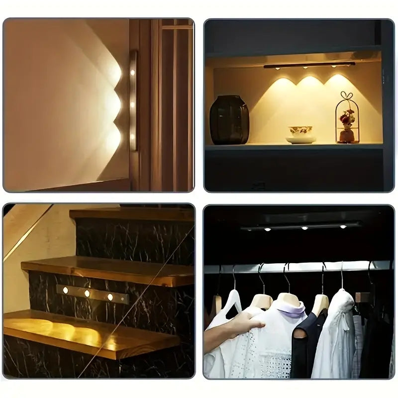 ✨LED Closet Light Motion Activated Under Cabinet Lights