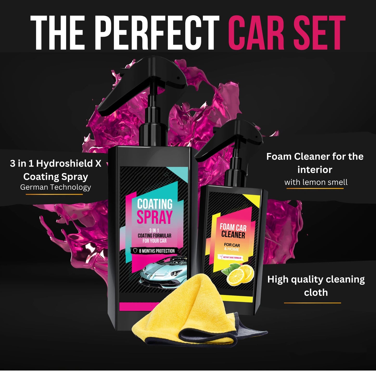 Platinum Car Care Set