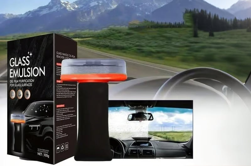 🪣Automotive Glass Oil Film Remover🌧️ — Making Your Travels Safer🚗