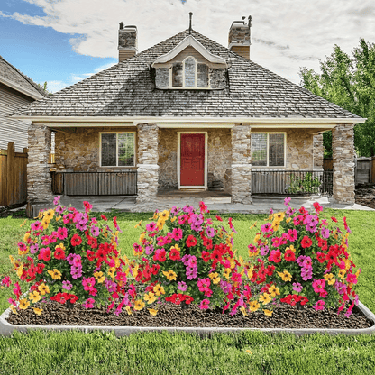 🔥 Best Seller🌸 🌿 UV-Resistant & Waterproof Artificial Daisy & Eucalyptus Stakes – Indoor & Outdoor Floral Decor