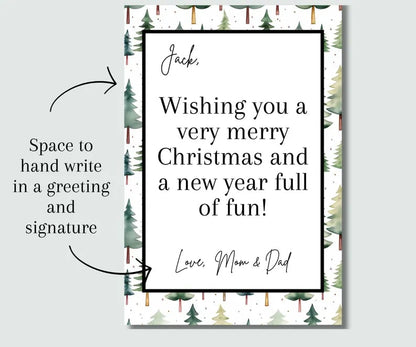 🎄📚Christmas Gift Card Book 🎁Surprises On Every Page-Hardcover & Durability Line