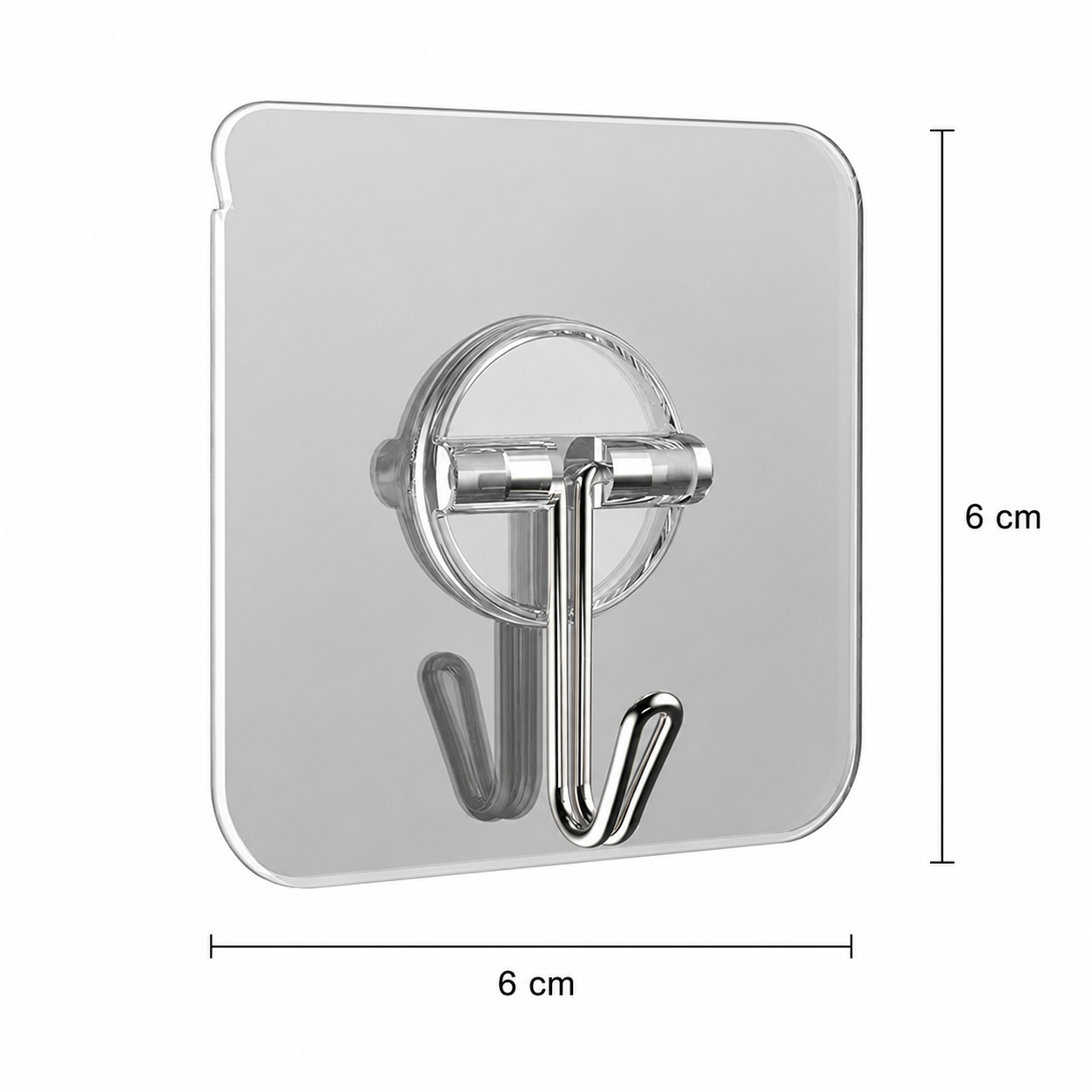 🔥 Limited-Time Deal — No-Drill Transparent Wall Hook✨