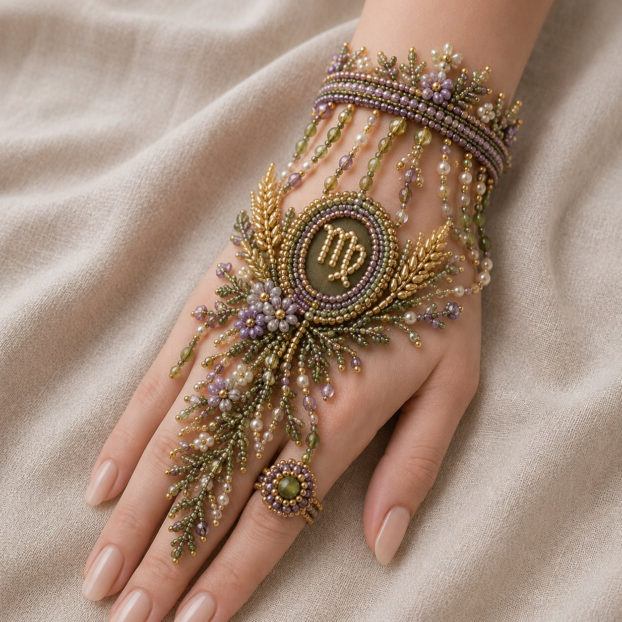 🔥 49% OFF – Zodiac DIY Beaded Hand Bracelet Kit – Create Your Celestial Wearable Art🔥Last Day🔥BUY 3 GET 1 FREE (Add 4 Pcs To Cart)
