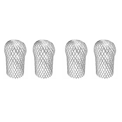Expandable Aluminum Gutter Guard Strainer – 4 Pack