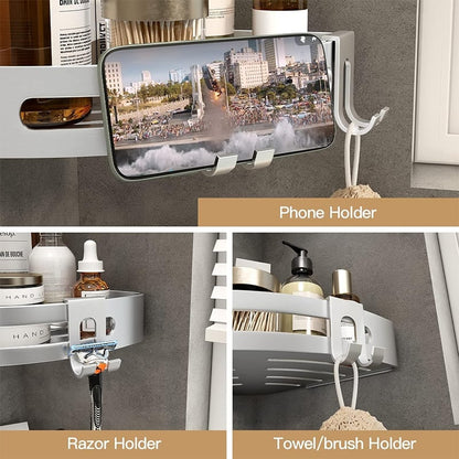BathHaven – Triangle Suction Organizer