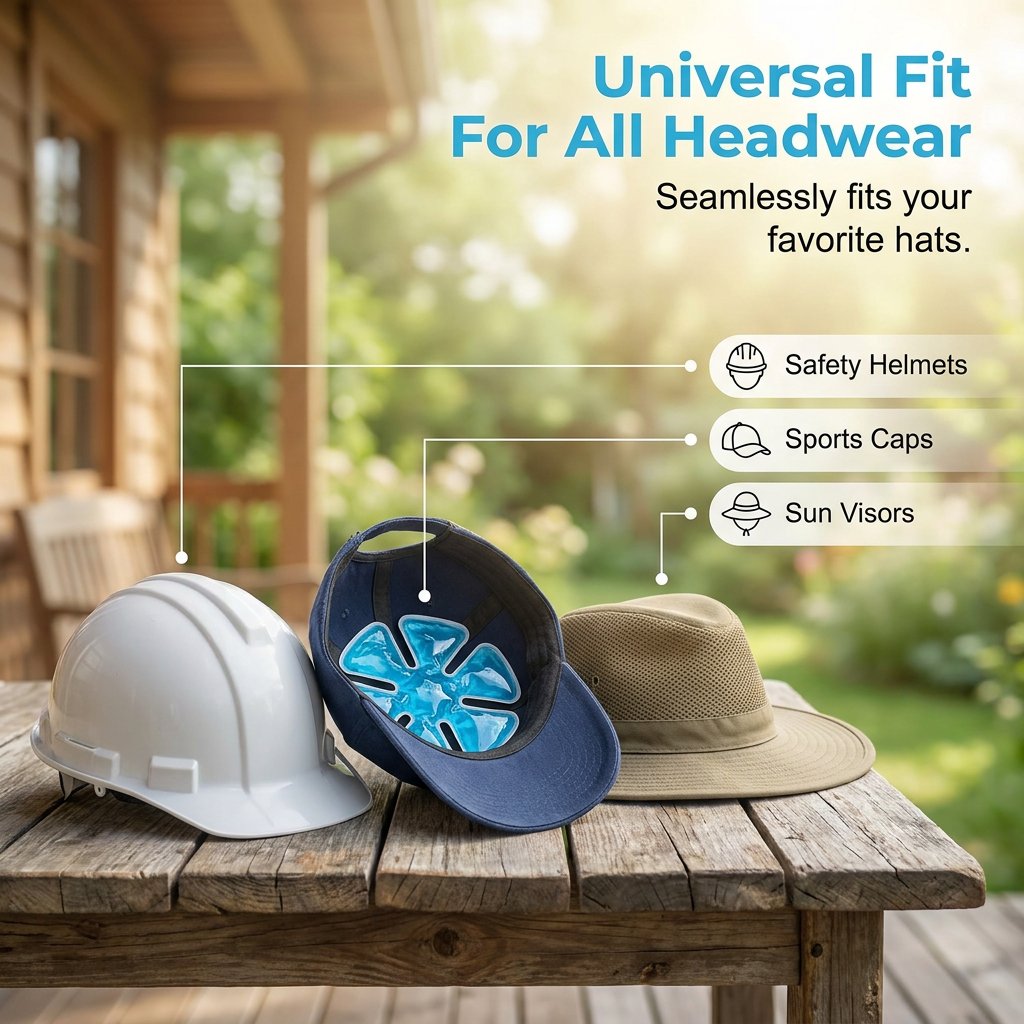 🔥HOT SALE🔥🔥Reusable Hard Hat Cooling Pad