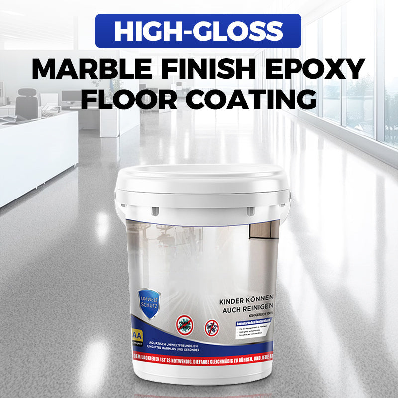 🔥🔥 2026 Home Upgrade🏡High-Gloss Marble Finish Epoxy Floor Coating
