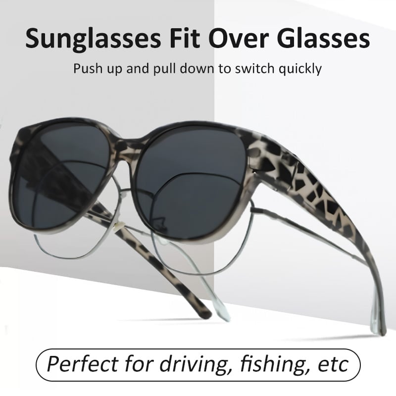 ✨LAST DAY SALE 60% OFF😎Fitover Polarized Sunglasses for Myopia | UV400 & Anti-Blue Light | Ultra-Light Cat-Eye