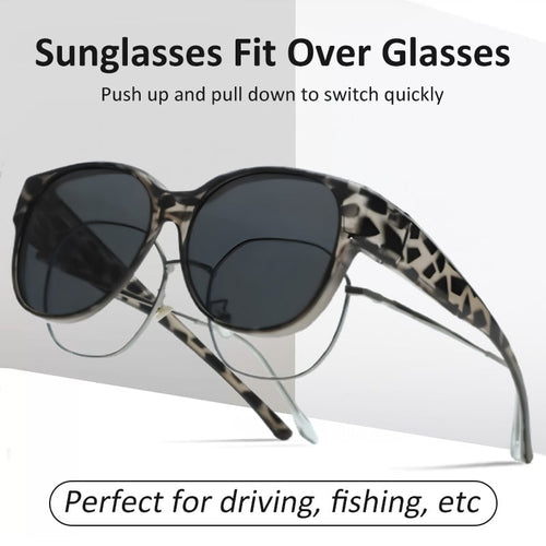 ✨LAST DAY SALE 60% OFF😎Fitover Polarized Sunglasses for Myopia | UV400 & Anti-Blue Light | Ultra-Light Cat-Eye