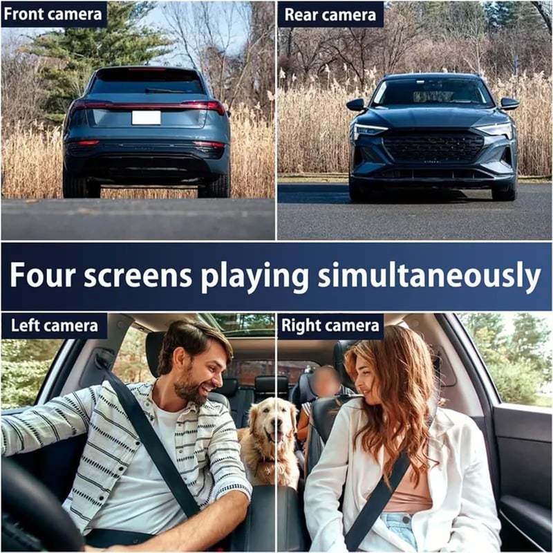 🎁🎁🎁Over 49% OFF🔥🔥2026 Newest Full View Car Dashcam System