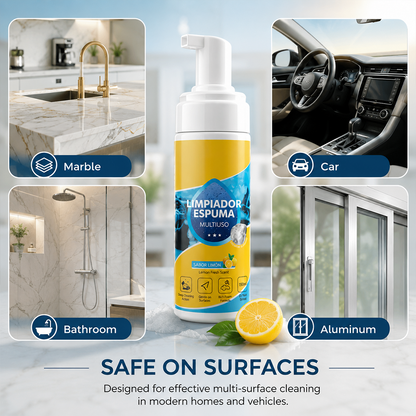 🥳2026 HOT SALE💥Heavy Duty 4 in 1 Multi Enzyme Foam Cleaner Spray ✨🫧Deep Clean Car, Kitchen, Bathroom & Sofa