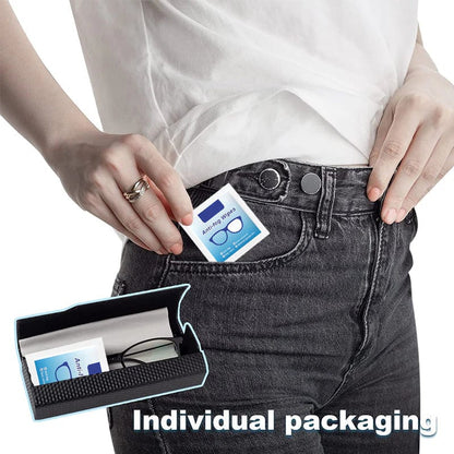 🔥Buy 2 Get 1 Free🔥Anti-Fog Lens Wipes(100 Pcs)