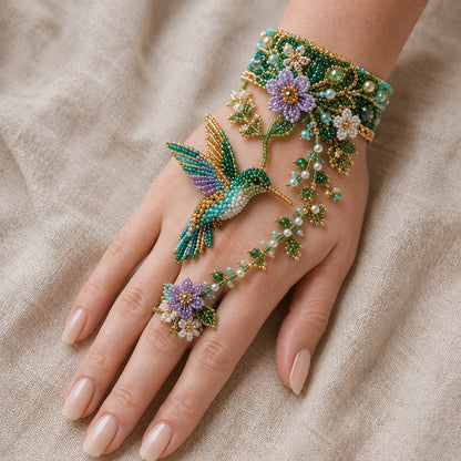 🔥 49% OFF – NEW ARRIVAL✨ DIY Beaded Hand Bracelet Kit – Create Your Own Wearable Art🔥Last 4 hours🔥BUY 3 GET 1 FREE (Add 4 Pcs To Cart)