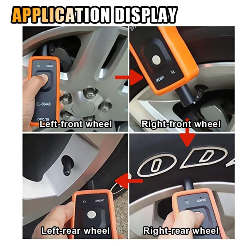 Tire Pressure Monitoring System Reset Tool