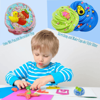 Super Clay Slime DIY Soft & Squishy Clay Scented Slime Sensory Clay💗
