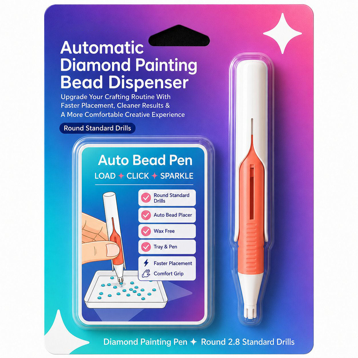 Automatic Diamond Painting Bead dispenser