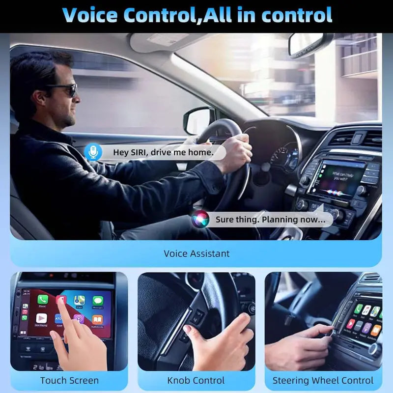 🔥50K+ SOLD!!✨2026 Wireless CarPlay Adapter for Android – Fast, No-Lag, Hands-Free