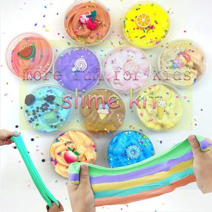 Super Clay Slime DIY Soft & Squishy Clay Scented Slime Sensory Clay💗