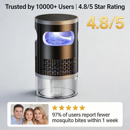 🔥 Hot Sale🦟 Indoor Flying Insect Trap — Quiet Light & Suction Bug Catcher