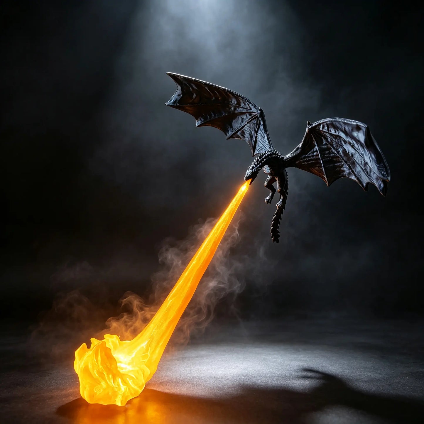 🐉🔥 Dragon Flame Book Nook – Mystical 3D Lighted Dragon Bookshelf Decor