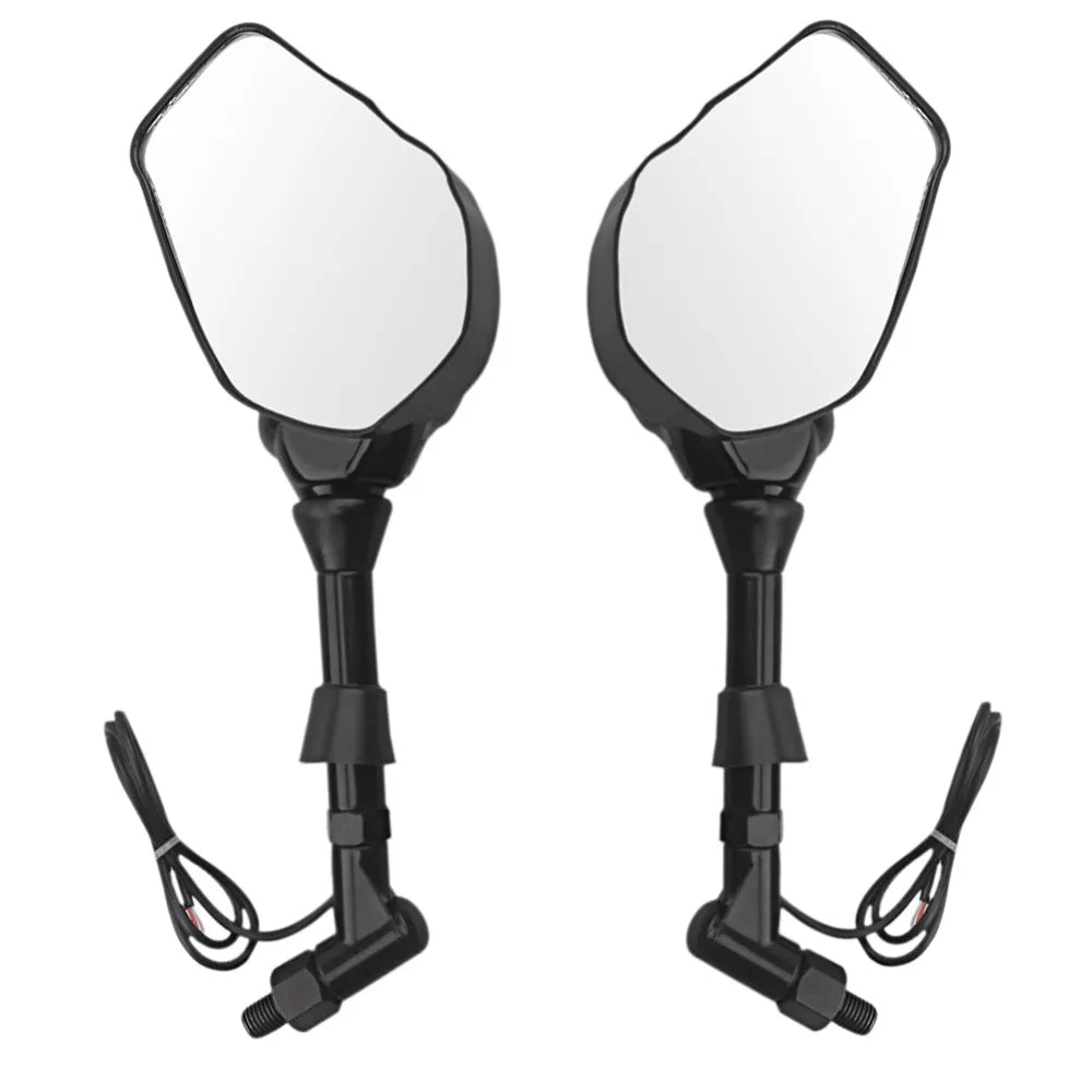 LED ghost claw rearview mirror