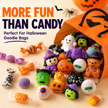 🎃 Halloween Mochi Squishy Toys – Spooky-Cute Mega Pack for Parties & Goodie Bags 👻✨