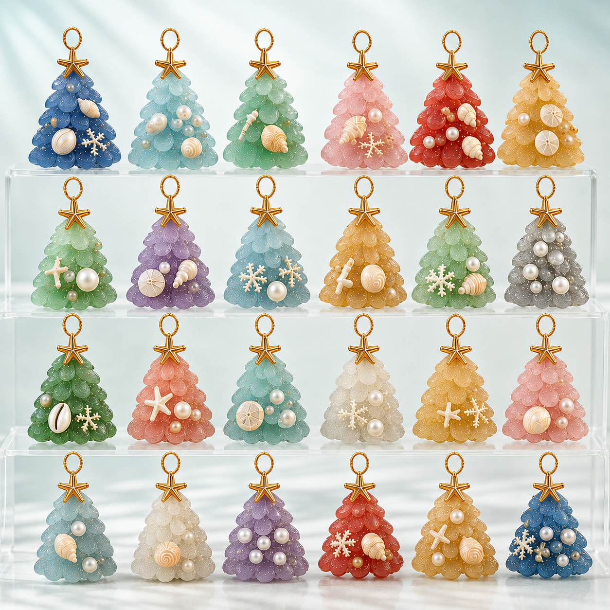 🌊 Mystery Coastal Christmas Tree Advent Calendar– A Magical Surprise in Every Box 🎄✨