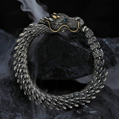 Golden Horn Dragon Bracelet