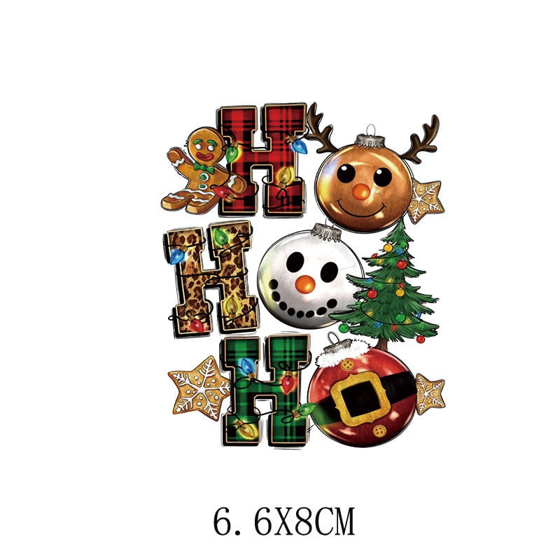 15PCS Christmas Mystery DTF Transfer Bundle – Ready to Press Holiday Designs for Festive DIY Creations