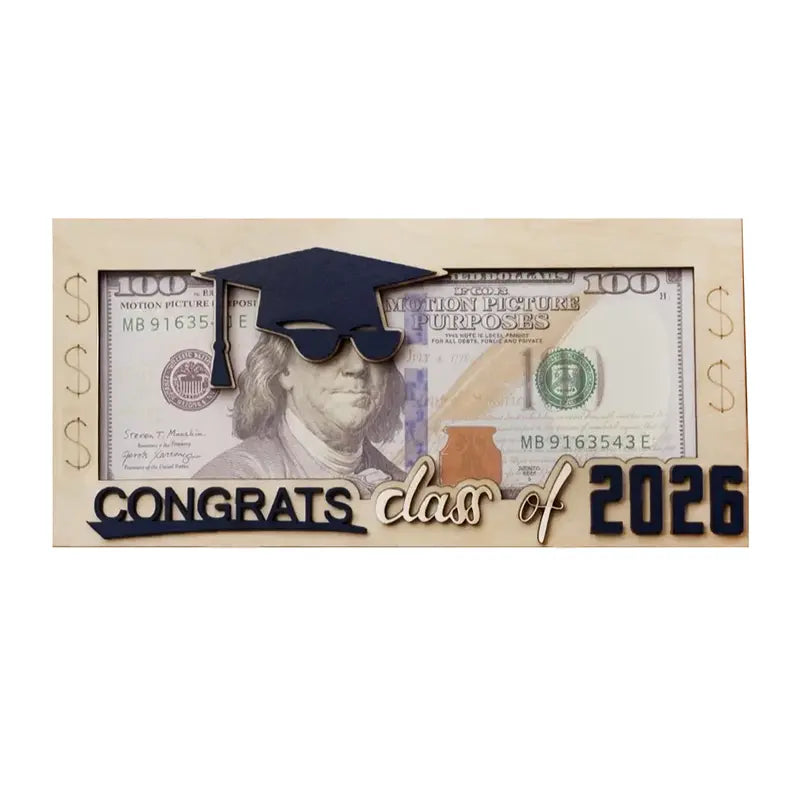 ⏰Ends Today: 50% OFF!👏Class of 2026 Graduation Money Holder – Stylish, Sentimental, Unforgettable