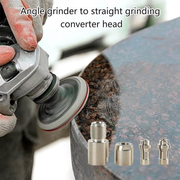 🔥 Hot Sale 50% OFF | 🔧 Angle Grinder Conversion Kit | 3mm & 6mm Dual Collet for Precision Grinding