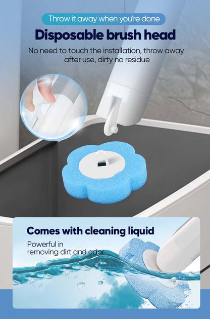 👉 Disposable Toilet Cleaning Brush — Hygienic, Easy & Mess-Free