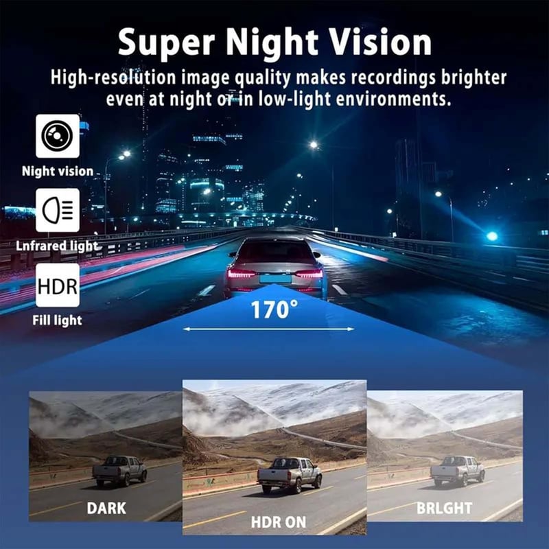 🎁🎁🎁Over 49% OFF🔥🔥2026 Newest Full View Car Dashcam System