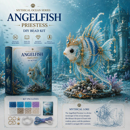 🌊Mythical Ocean DIY Bead Kit | 3D Sea Creature Craft Set – 12 Designs, Beginner Friendly