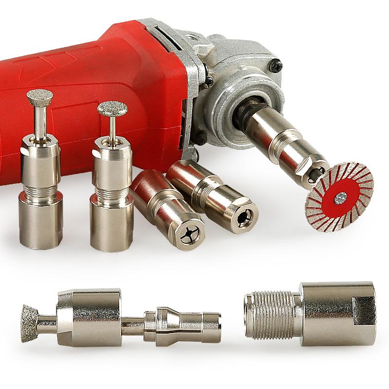 🔥 Hot Sale 50% OFF | 🔧 Angle Grinder Conversion Kit | 3mm & 6mm Dual Collet for Precision Grinding