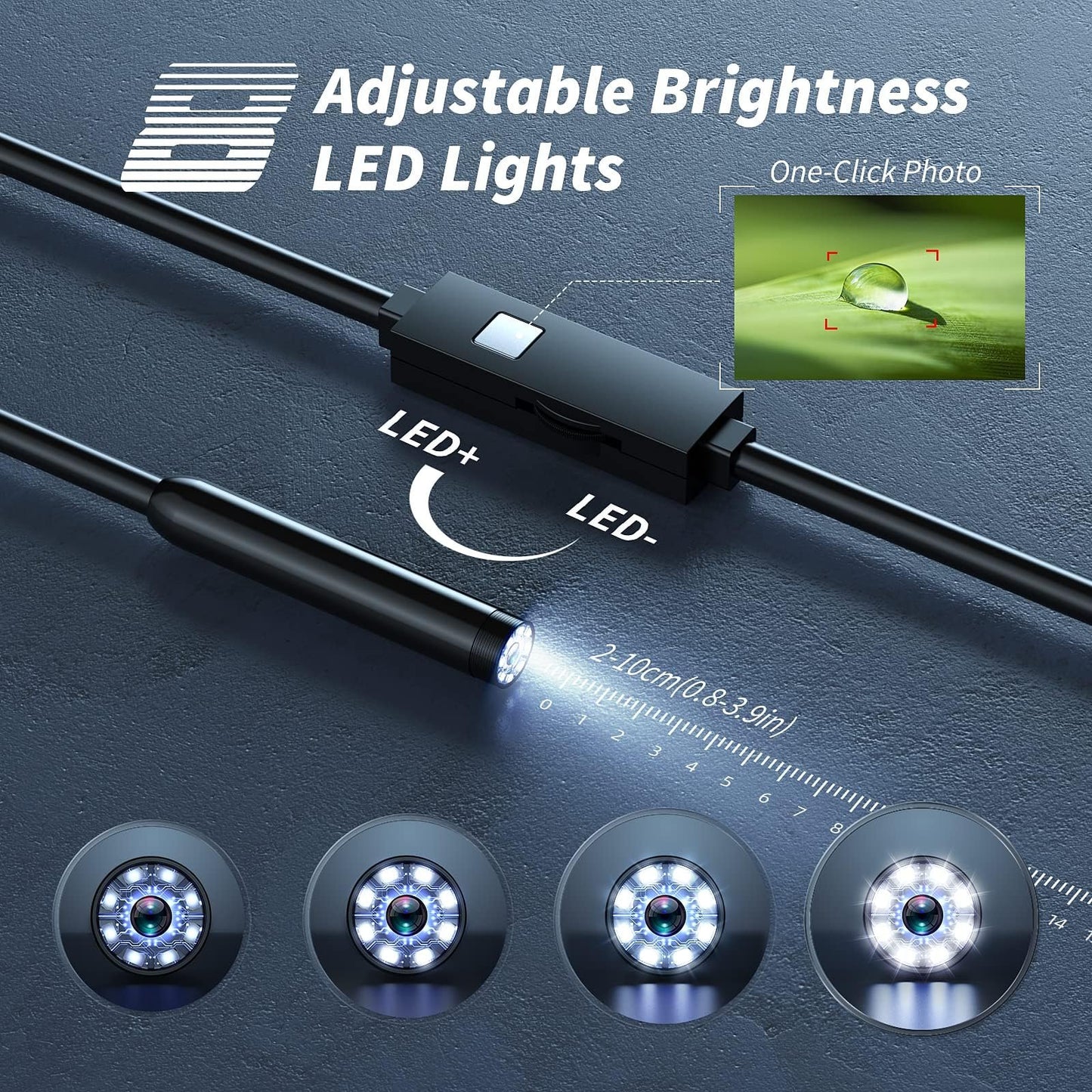 🔥🔦Endoscope Camera with Light